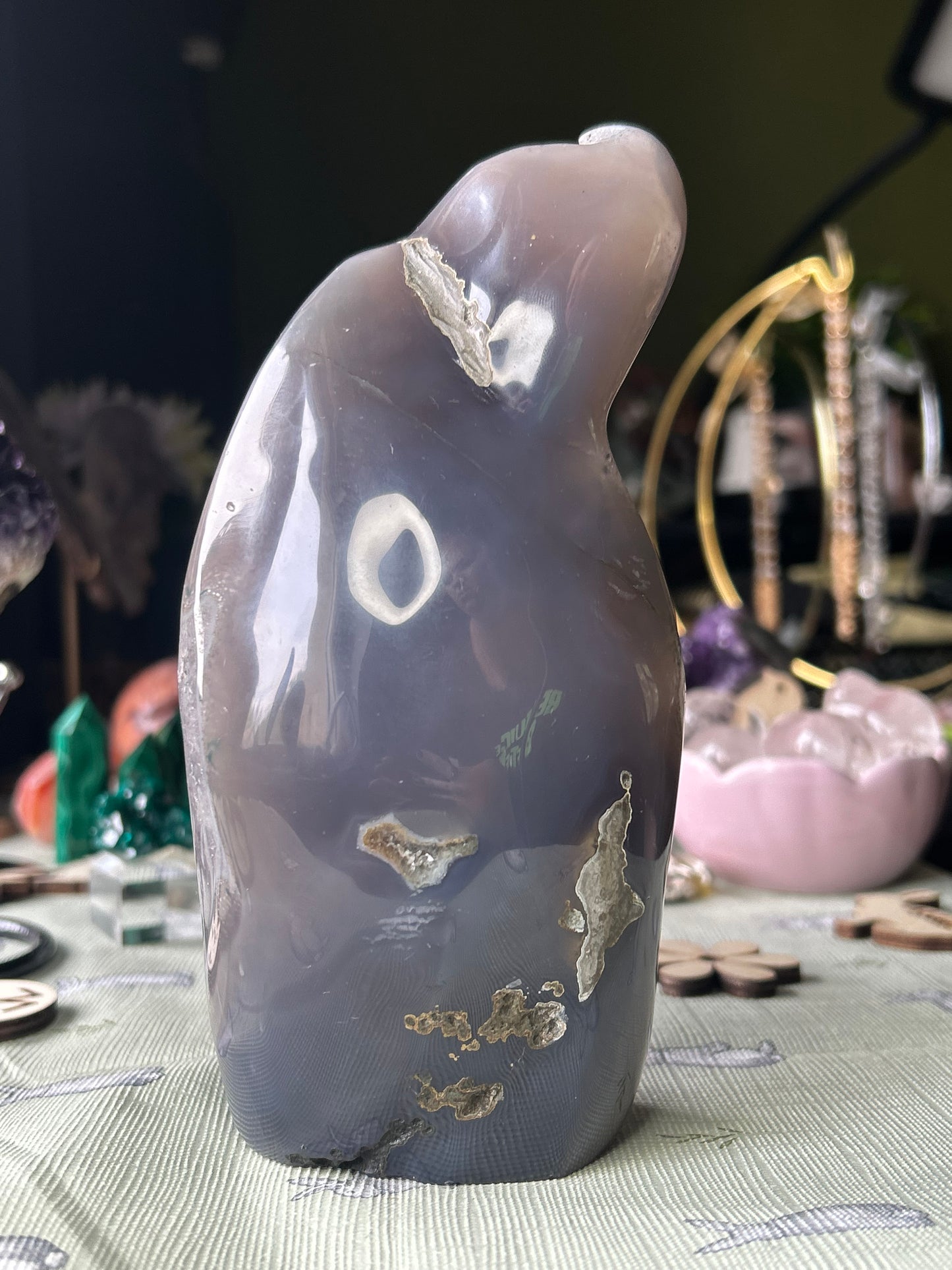 Druzy Agate Small Statement