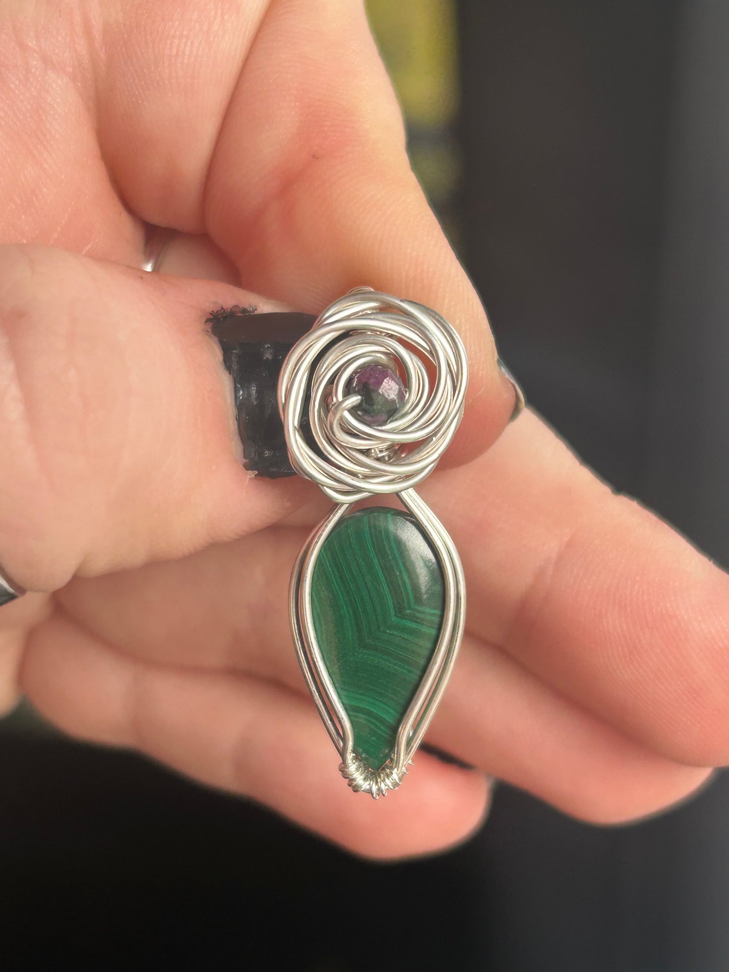 Malachite Pendant