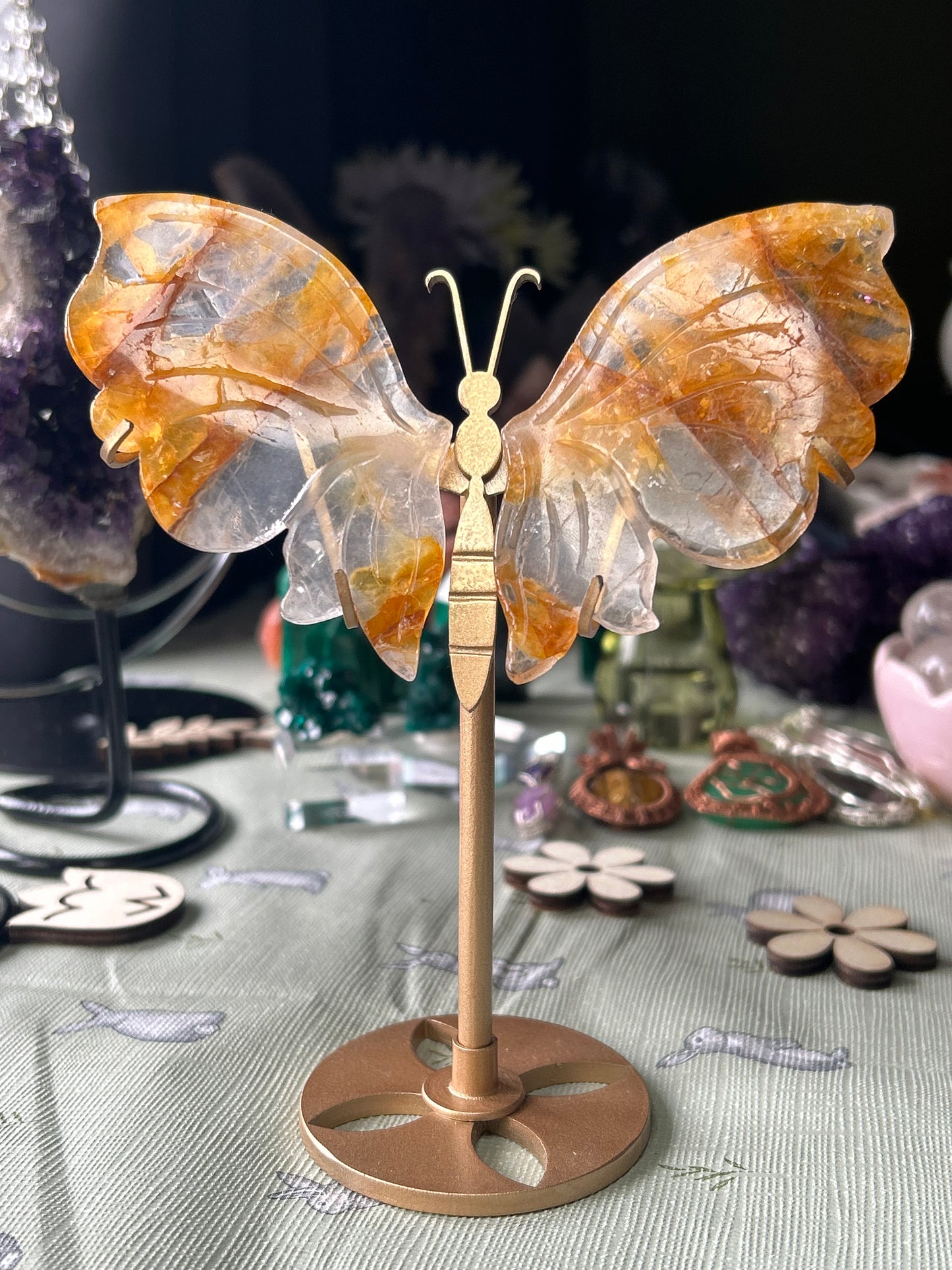 Golden Healer Butterfly Wings