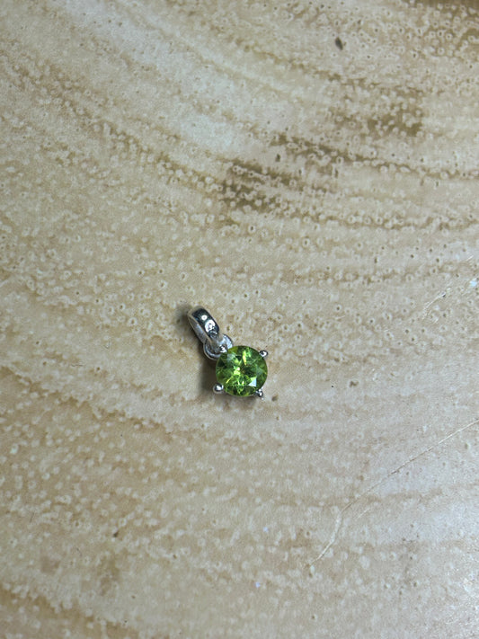 Small Faceted Pendants
