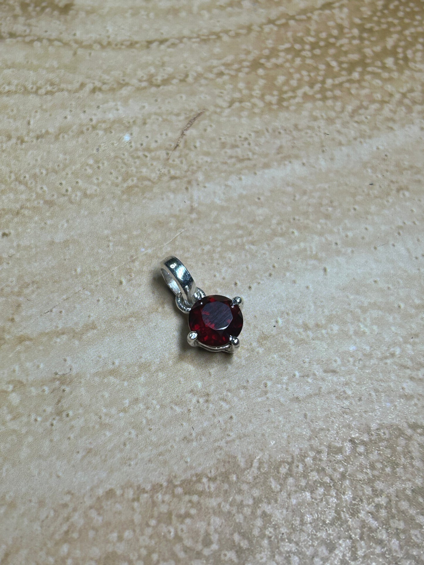 Small Faceted Pendants