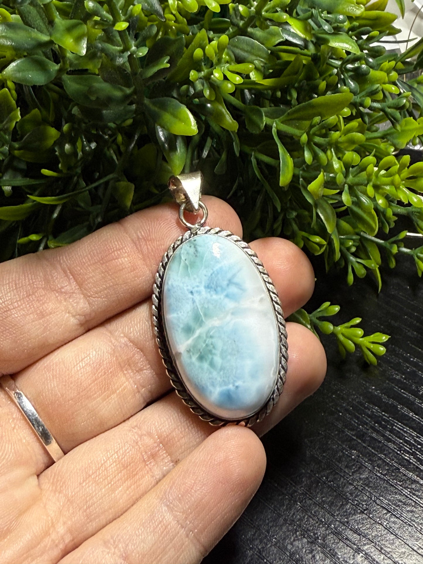 Larimar Pendant