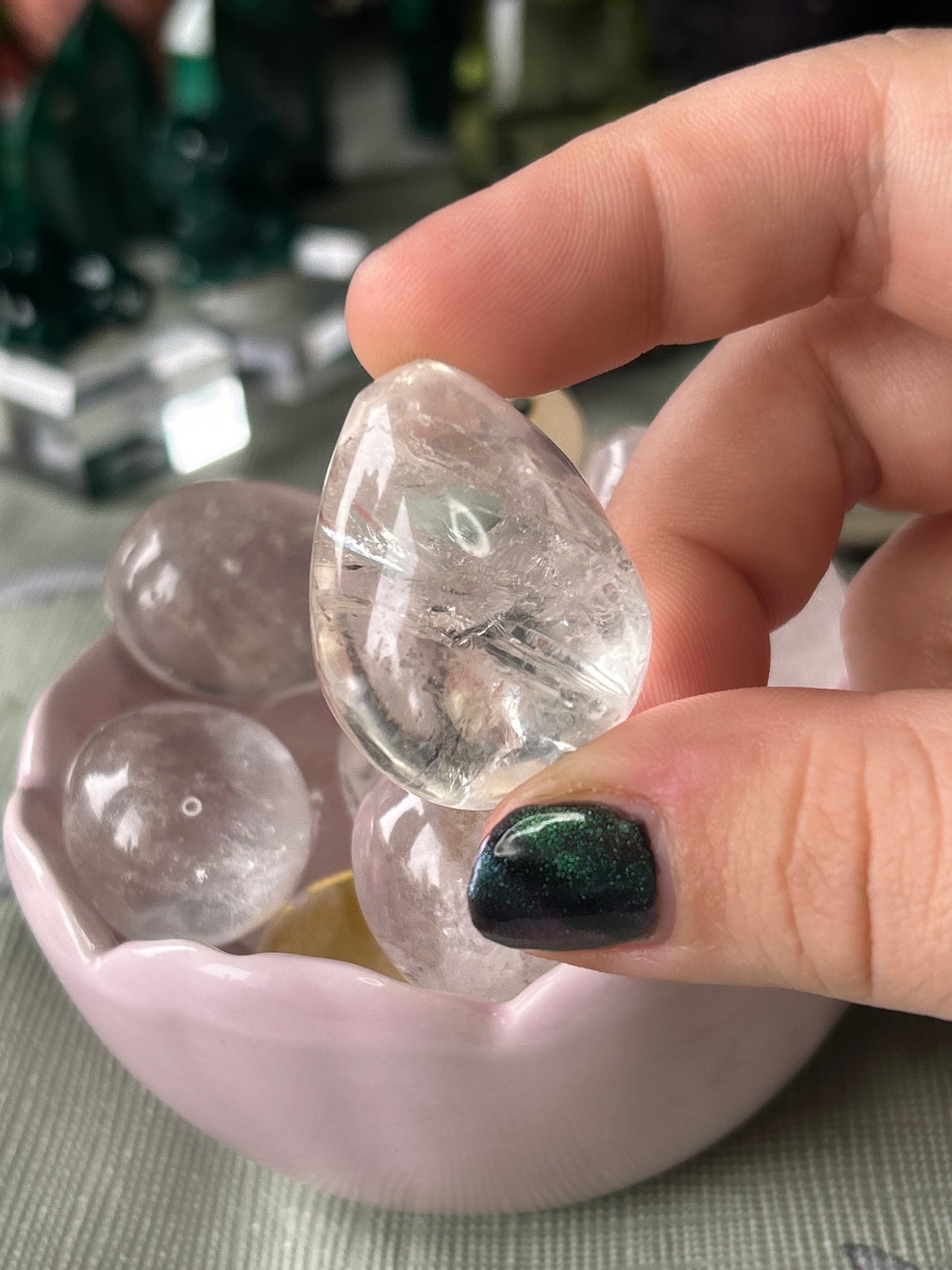 Clear Quartz Egg