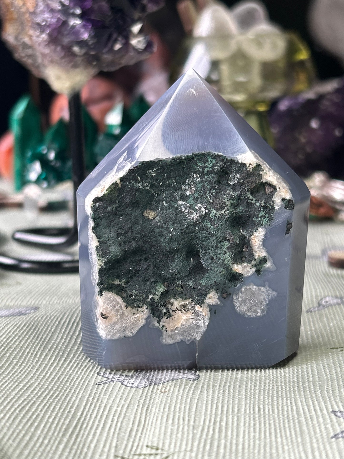 Druzy Agate Towers