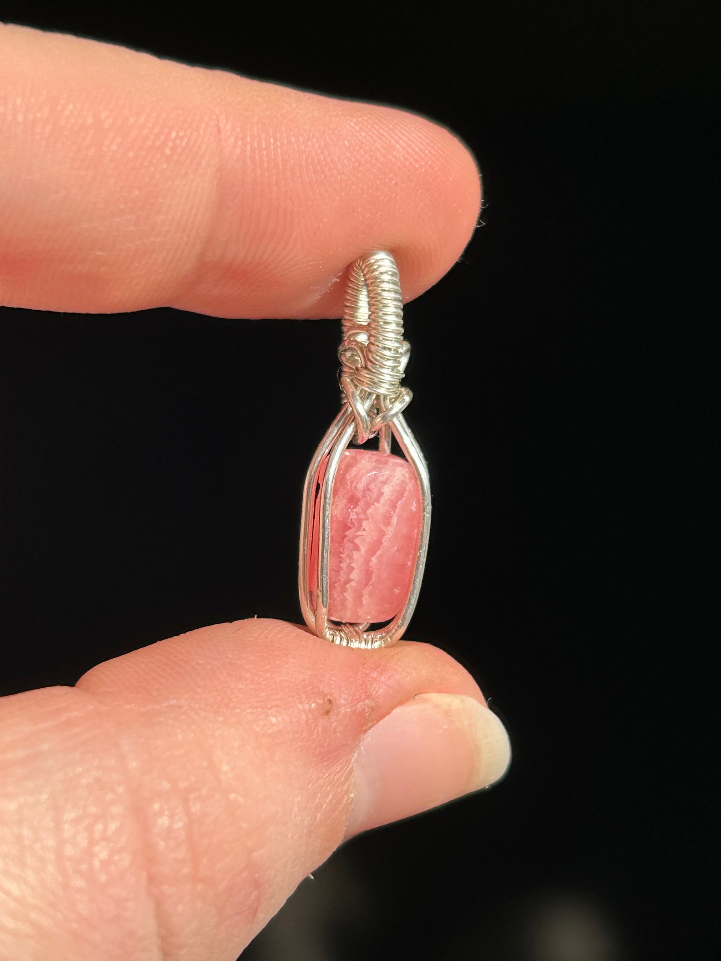 Rhodochrosite Pendant