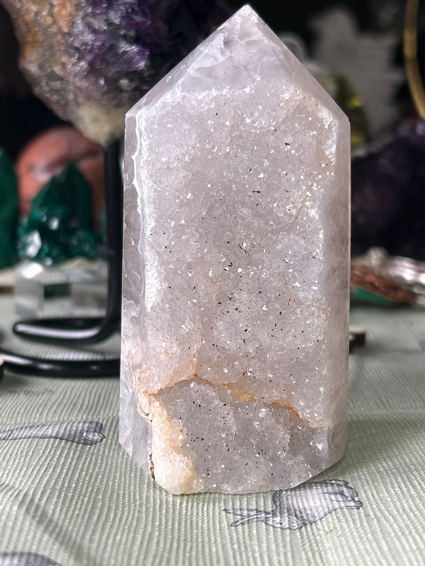 Druzy Agate Towers