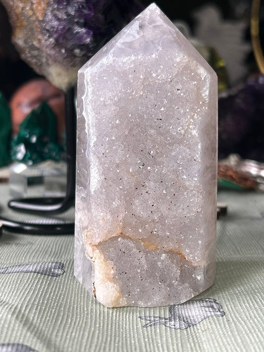 Druzy Agate Towers