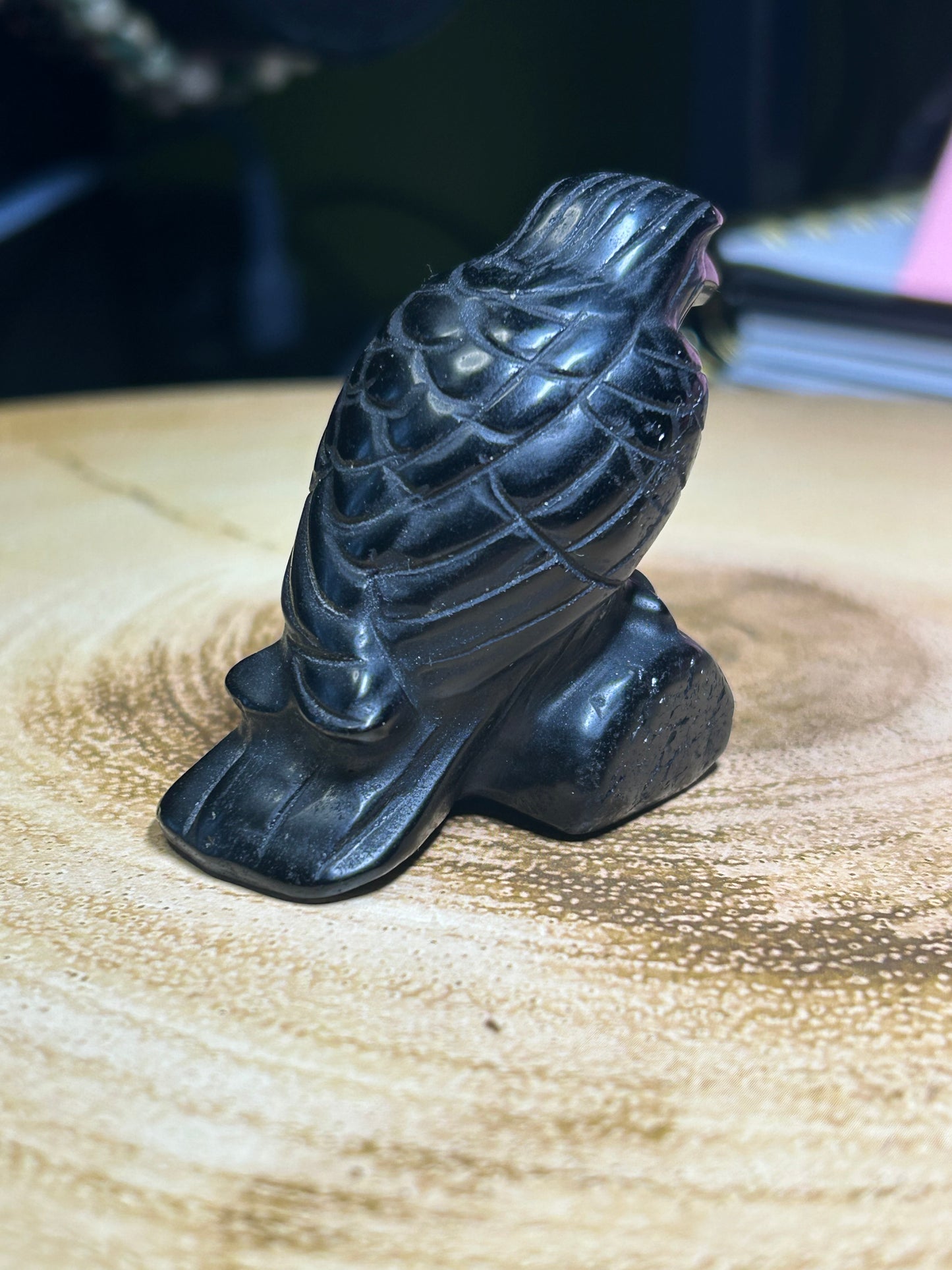 Black Obsidian Crow
