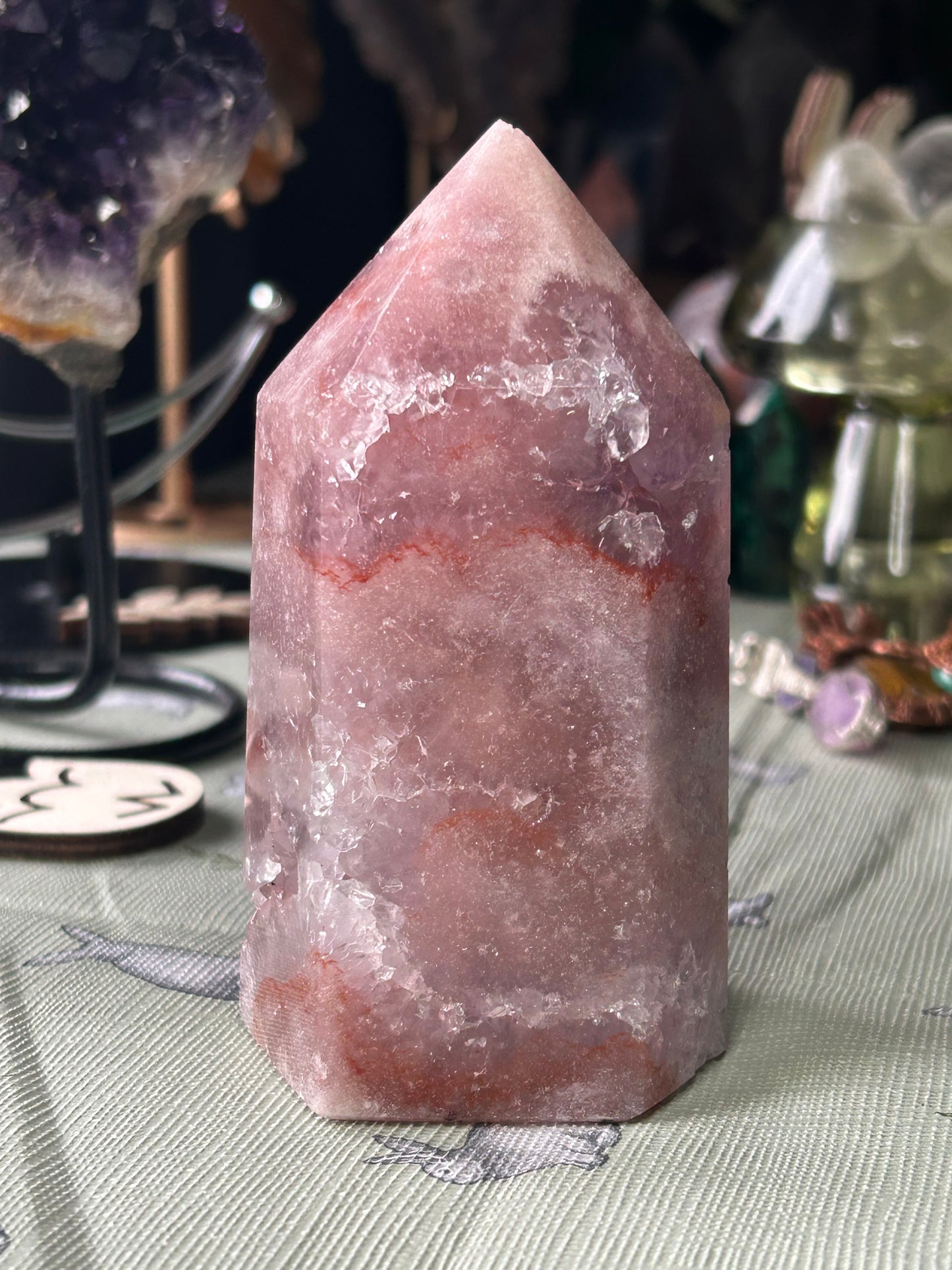 Pink Amethyst Towers