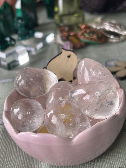 Clear Quartz Egg