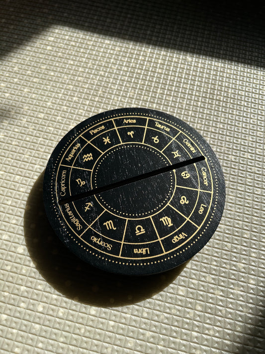 Zodiac Wheel Tarot Card Stand