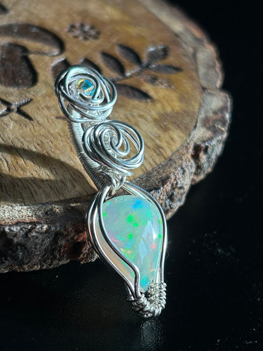 Ethiopian Opal Pendant