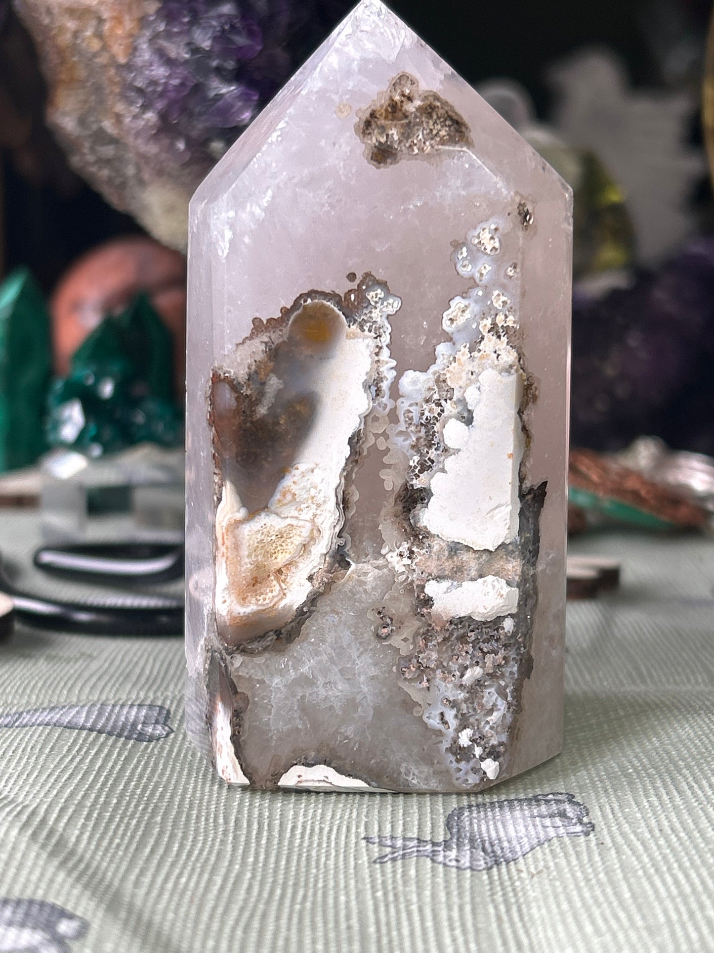 Druzy Agate Towers