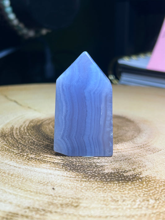 Blue Lace Agate Obalisk