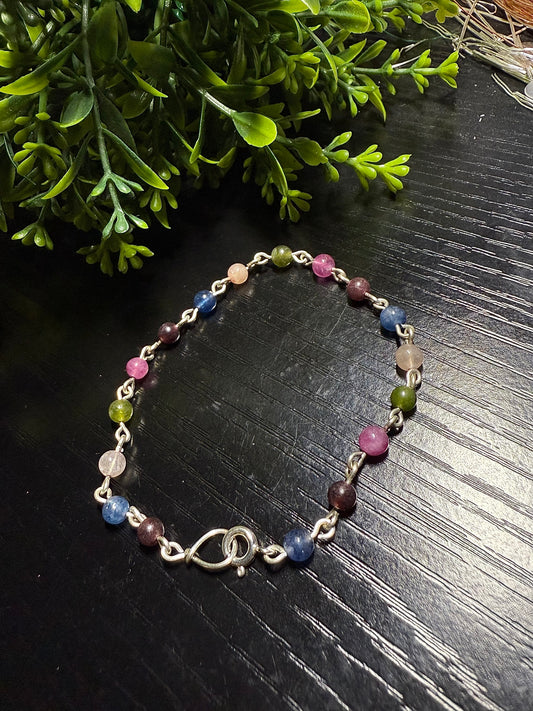 Mixed Tourmaline bracelet