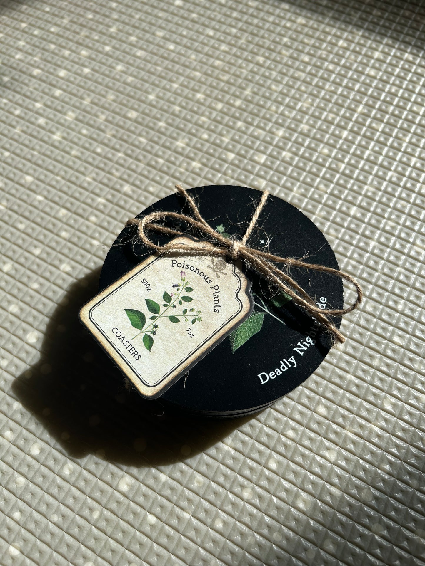 Poisonous Plants Set of 4 Coasters