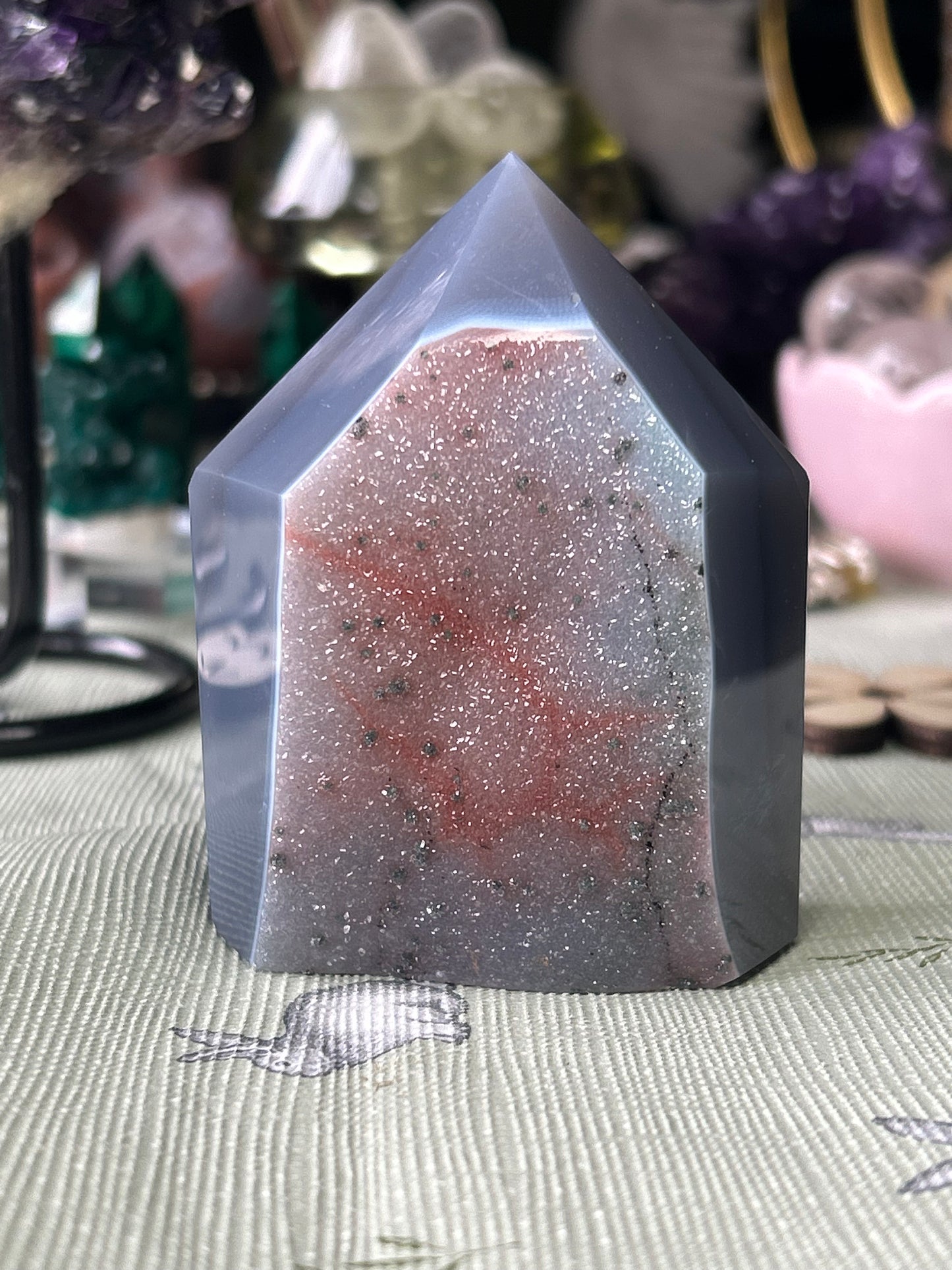 Druzy Agate Towers