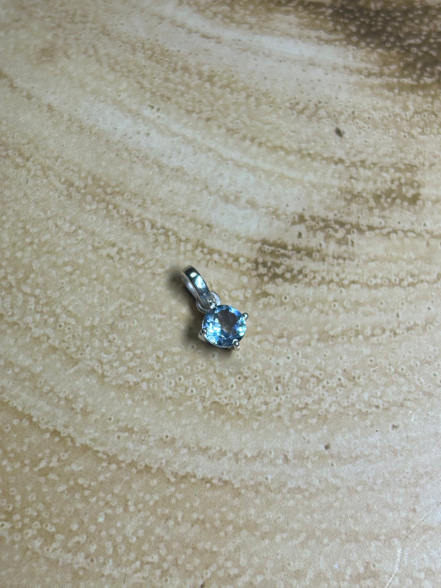 Small Faceted Pendants