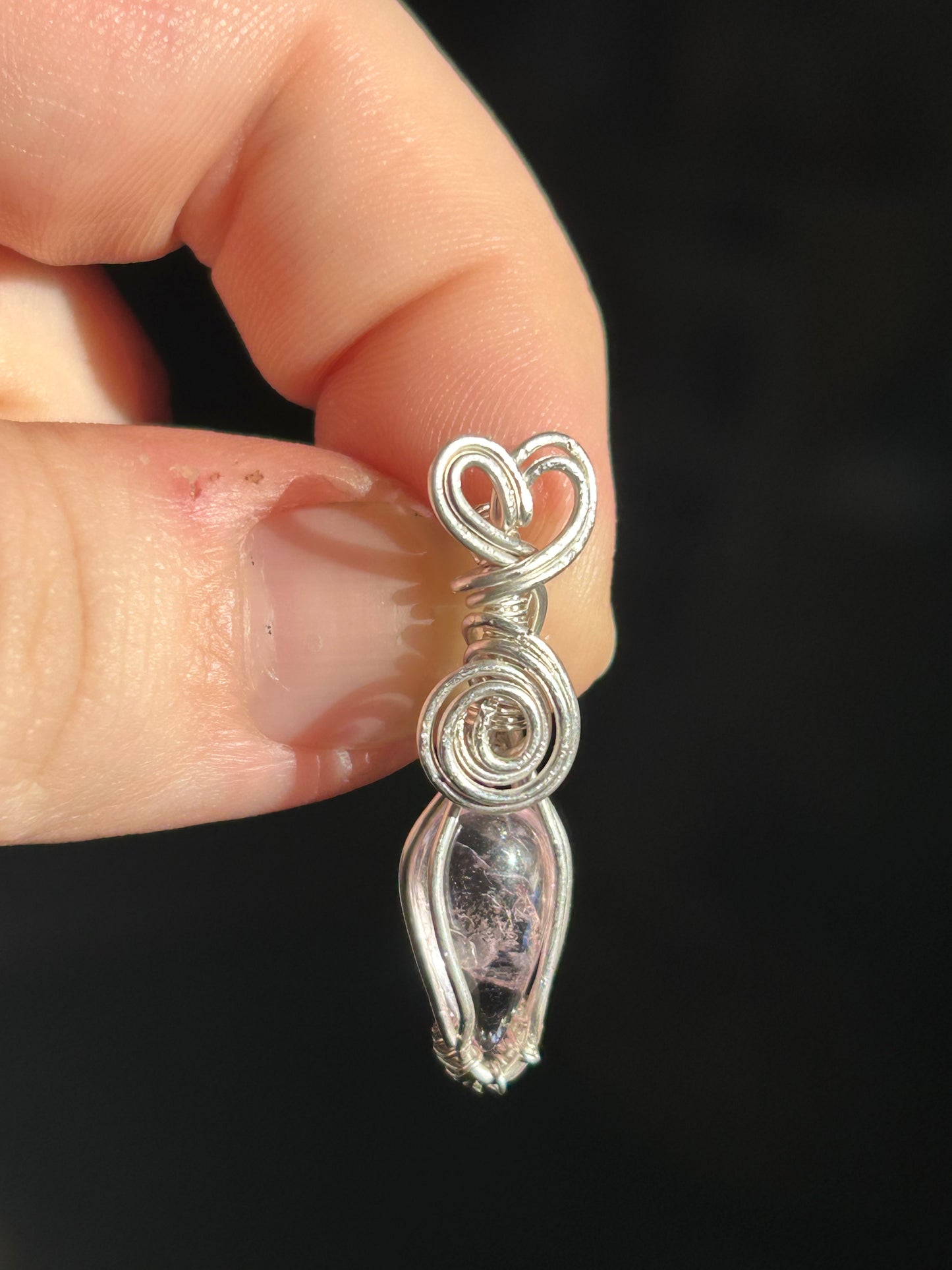 Morganite Pendant