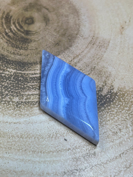 Blue Lace Agate Diamond