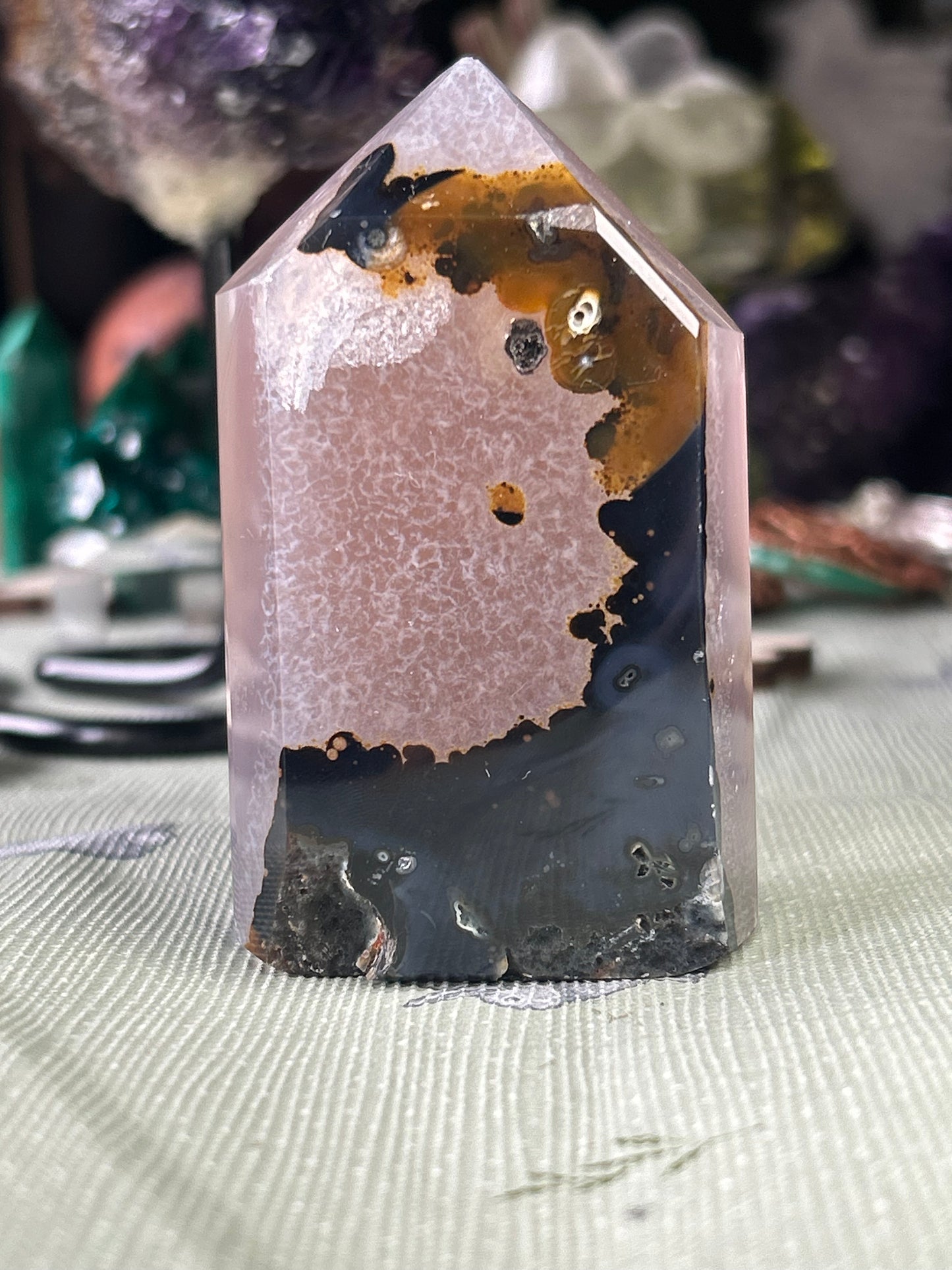 Druzy Agate Towers