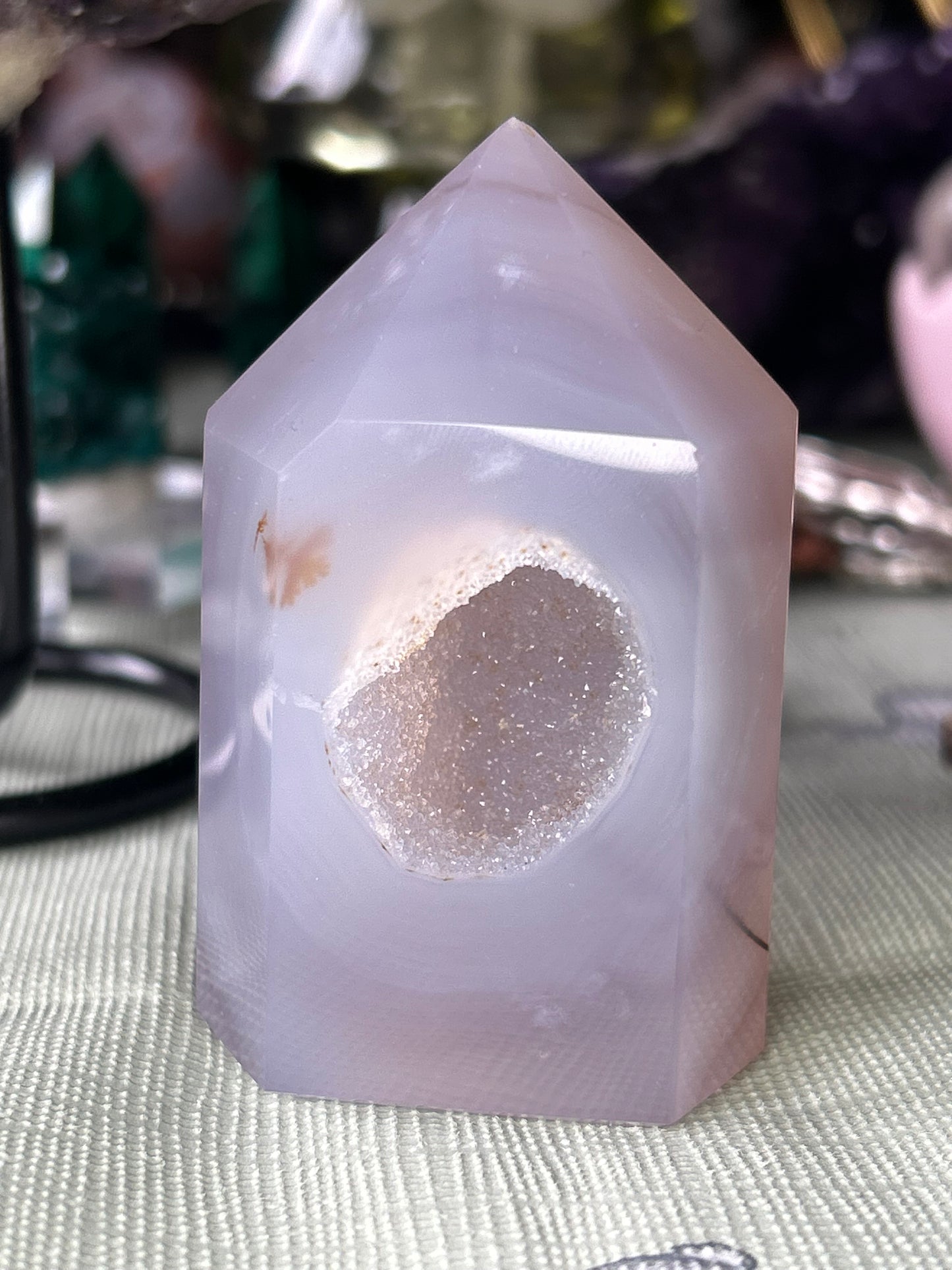 Druzy Agate Towers