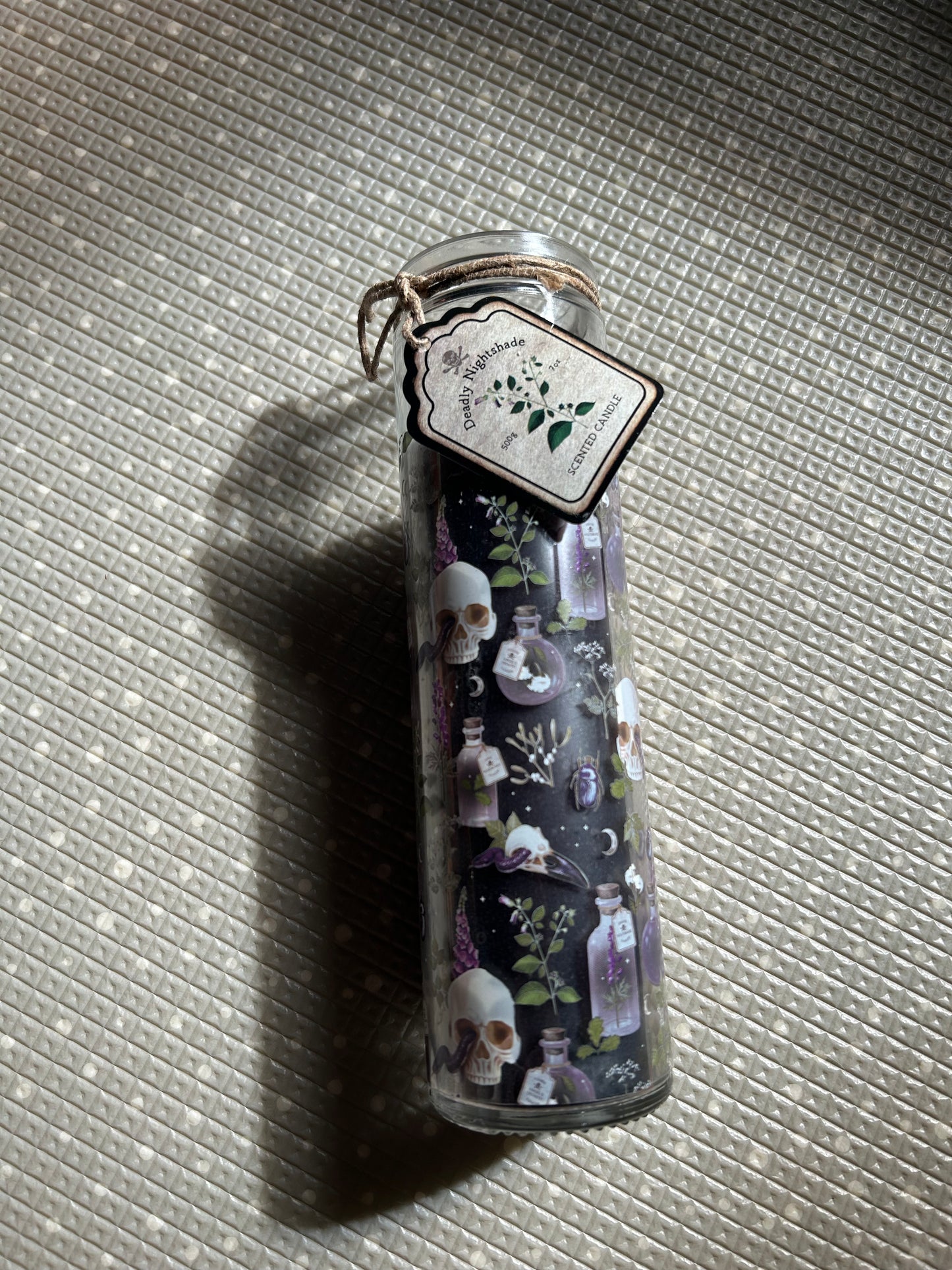 Deadly Nightshade Tube Candle