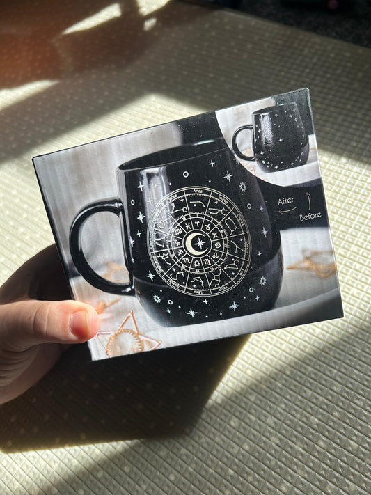 Astrology Wheel Heat Changing Mug