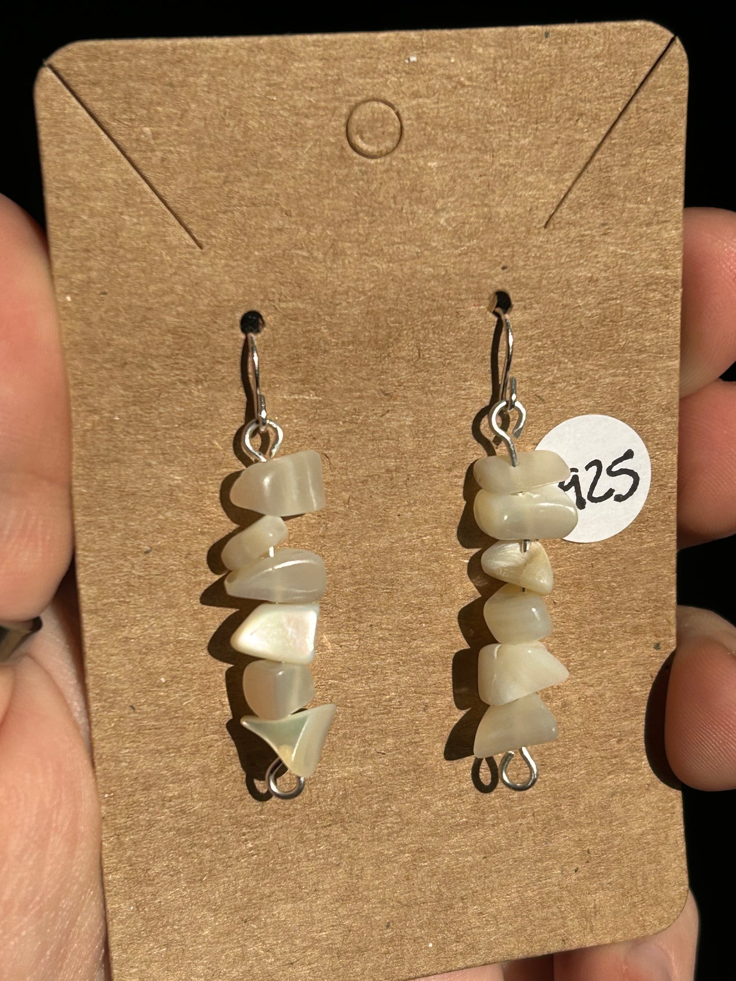 Mother of Pearl Drop Earrings